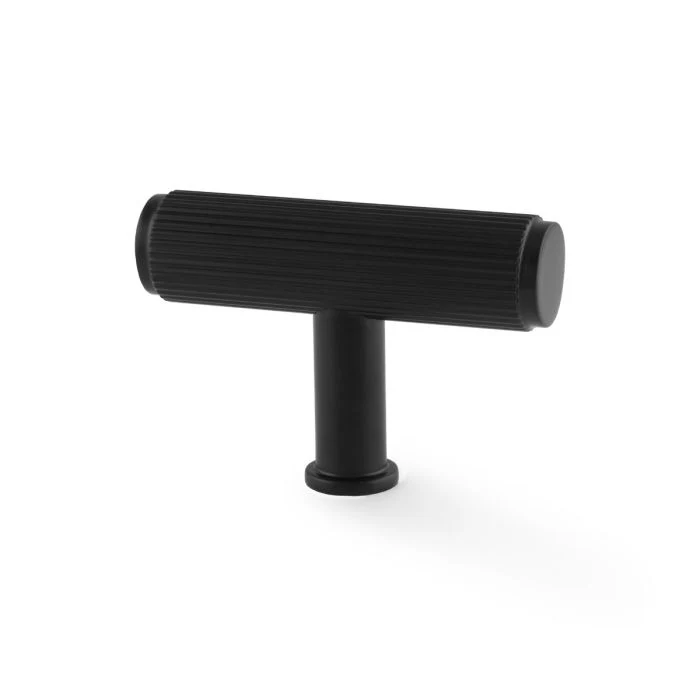 Alexander and Wilks Crispin Reeded T-bar Cupboard Knob - Image 6