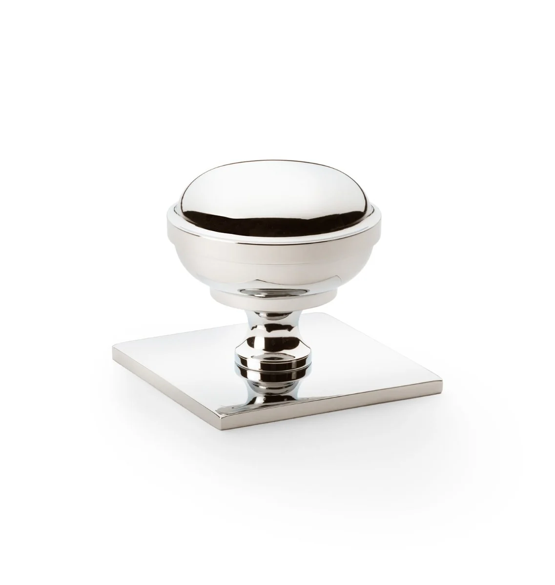 Alexander and Wilks Quantock Cupboard Knob on Square Backplate - Image 11