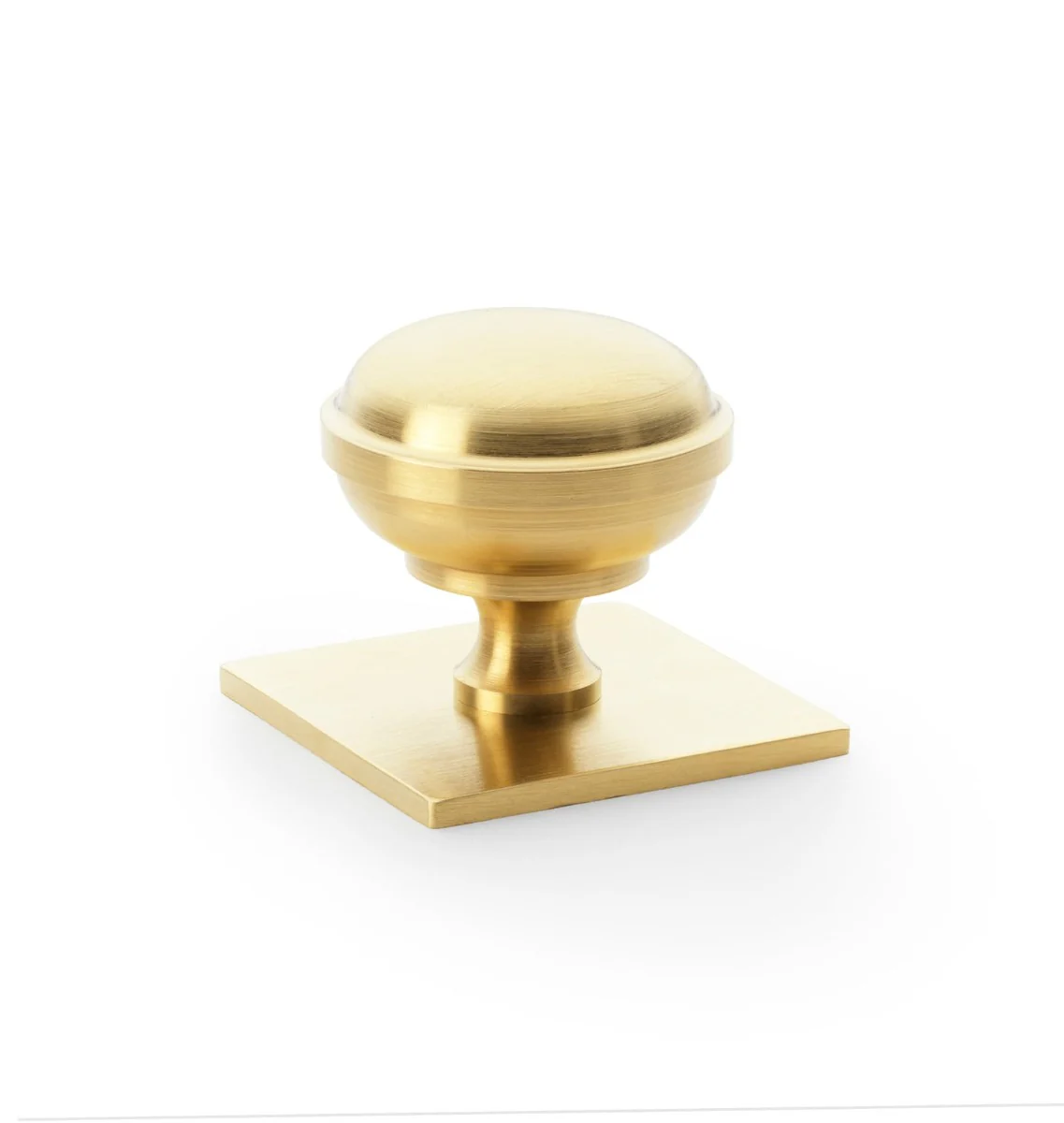Alexander and Wilks Quantock Cupboard Knob on Square Backplate - Image 12