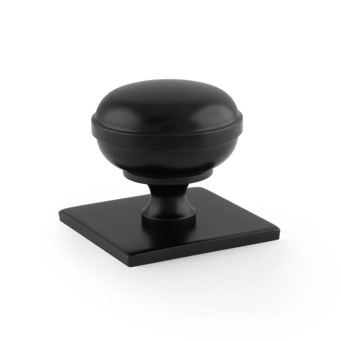 Alexander and Wilks Quantock Cupboard Knob on Square Backplate - Image 15