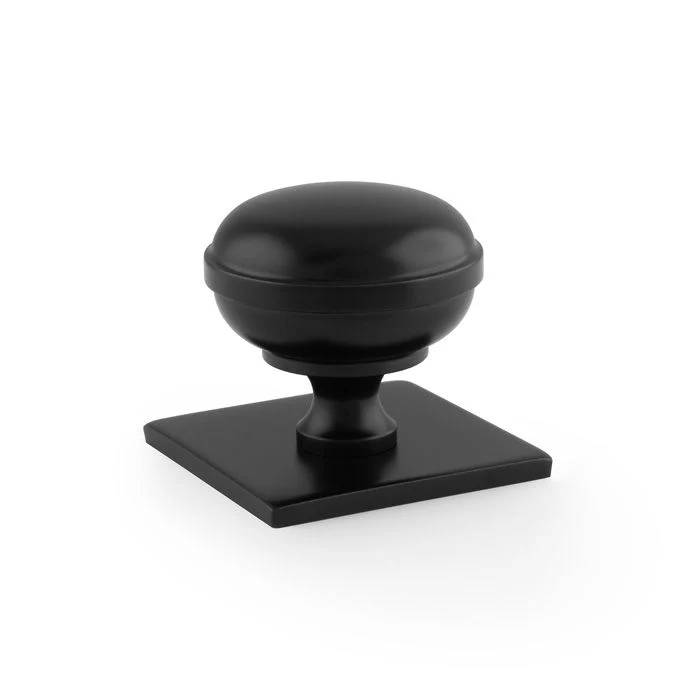 Alexander and Wilks Quantock Cupboard Knob on Square Backplate - Image 16