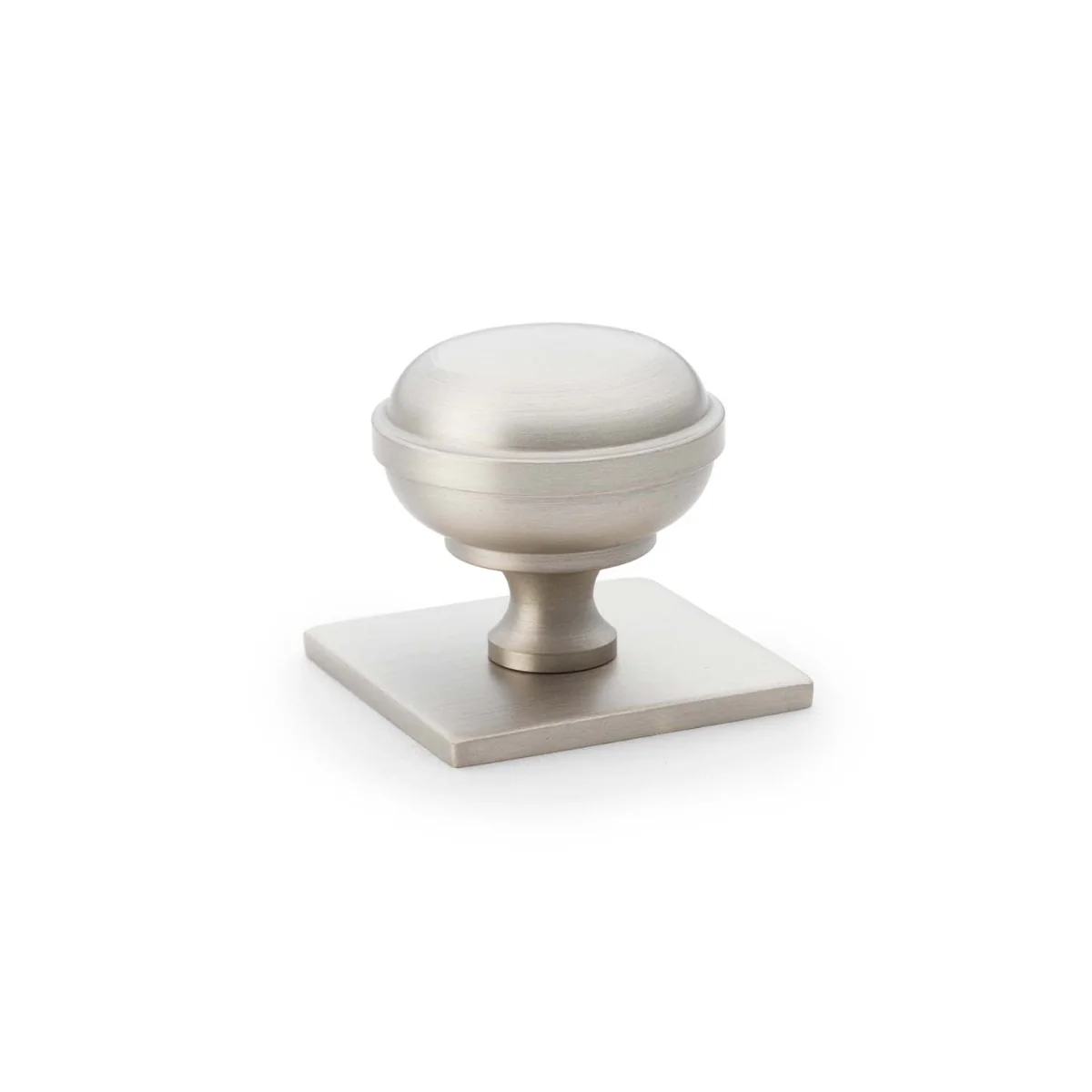 Alexander and Wilks Quantock Cupboard Knob on Square Backplate - Image 6