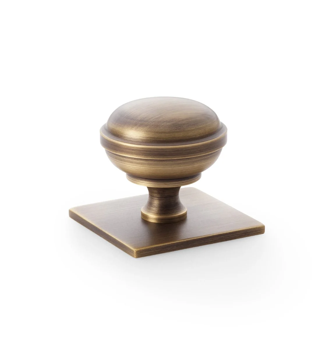 Alexander and Wilks Quantock Cupboard Knob on Square Backplate - Image 8