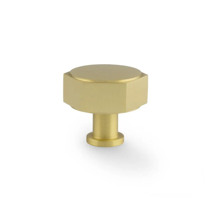 Alexander and Wilks Vesper Hex Cabinet Knob - Image 2