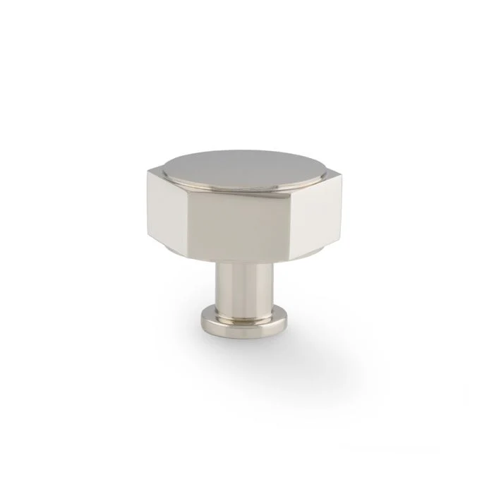 Alexander and Wilks Vesper Hex Cabinet Knob - Image 3