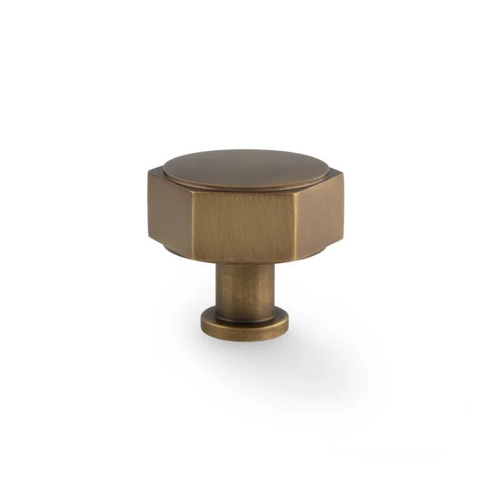 Alexander and Wilks Vesper Hex Cabinet Knob - Image 7