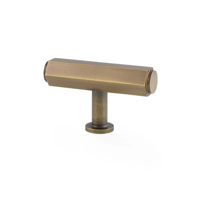 Alexander and Wilks Vesper Hex T-Bar Cabinet Knob - Image 7