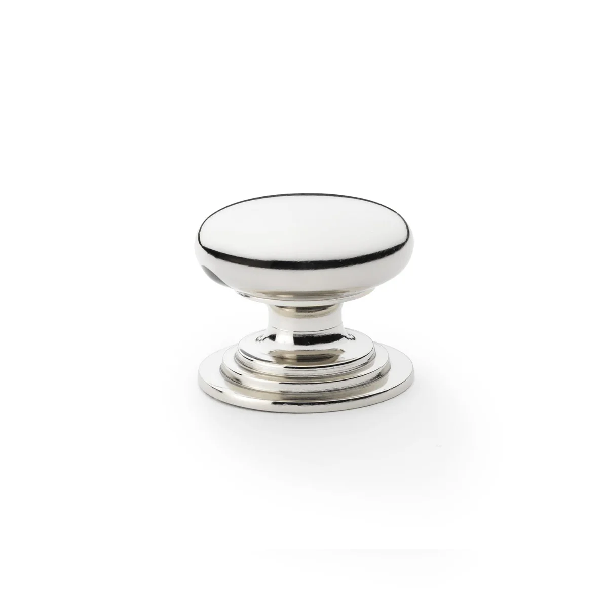 Alexander and Wilks Waltz Round Cupboard Knob on Stepped Rose - Image 24