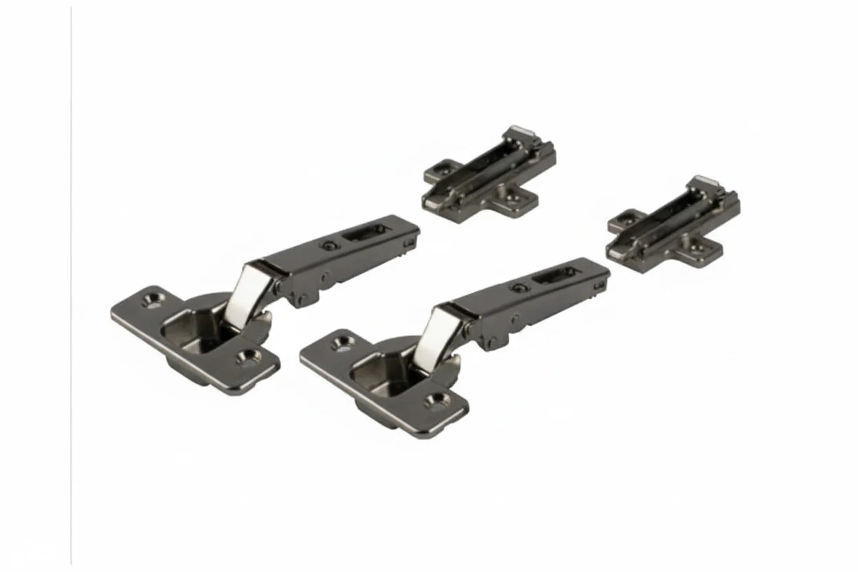 Inset Hinge Set for Accuride 1432 (Pivot Sliding Pocket Door Gear) - Image 2