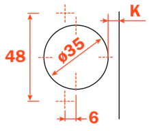Salice -45° Negative Angle Hinge 120° Opening - C2ABH99 - Image 4