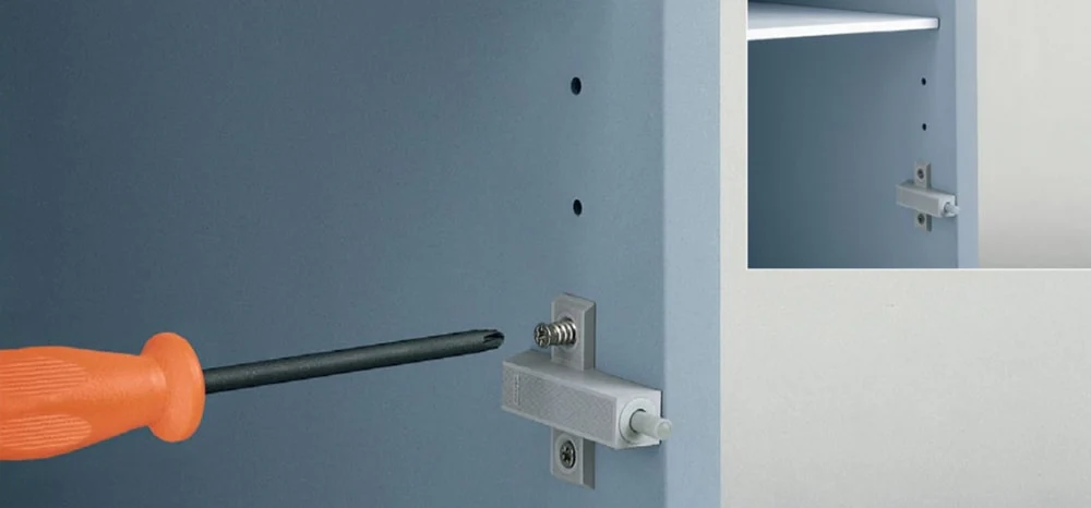 Salice D065SNGR Smove Housing Plastic Euro Grey - Image 3