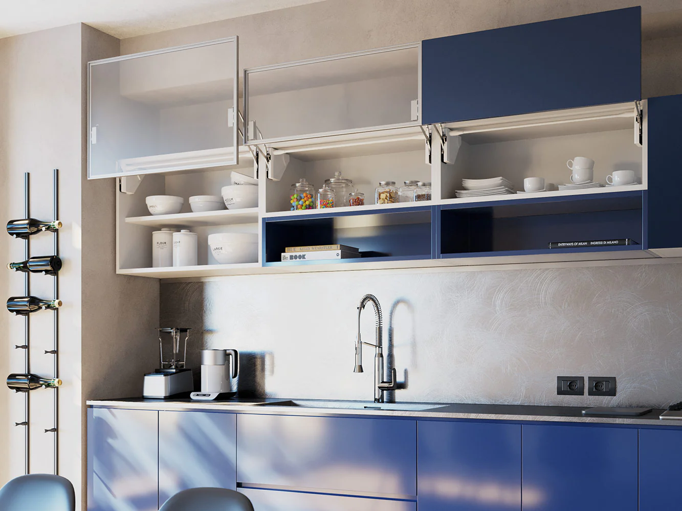 Salice EvoLift Parallel Lift System for Tall Doors (440-600mm) - Image 10