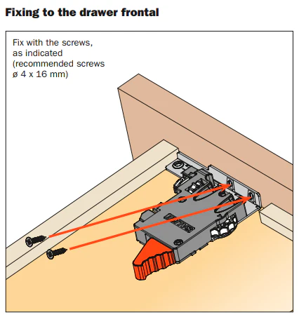 Salice Progressa AFCGXX3B Front Locking Device – Pair (Right + Left) - Image 4