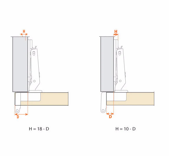 Salice Series M Single Pivot Hinge - 35mm Cup - 270deg Opening - CMA3A99 - Image 3