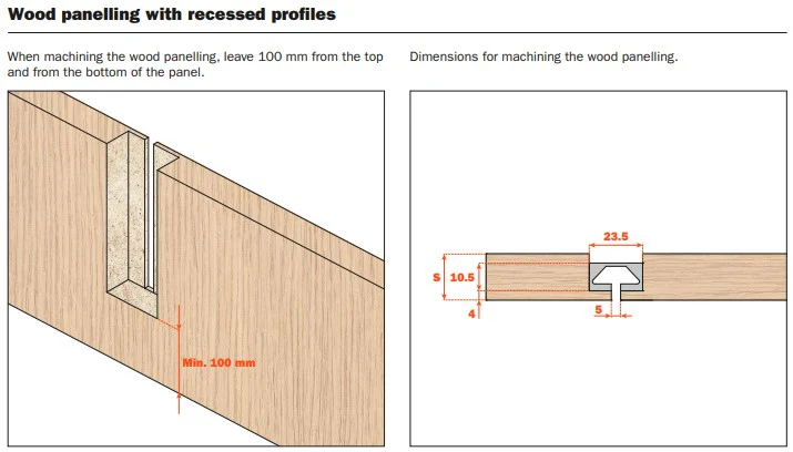 Salice Pin Aluminium Profile - 3000mm - Bulk Pack of 16 Lengths - Image 4