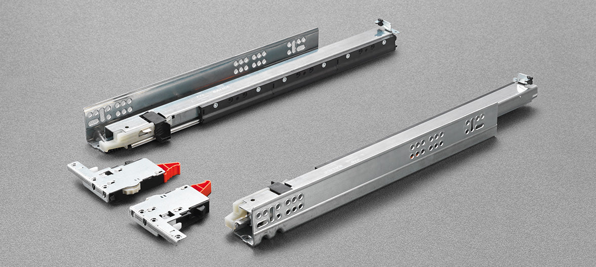 Salice Progressa+ G7E9P Concealed Drawer Runner - Push to Open (Handleless) - 18-19mm Sides - Image 3