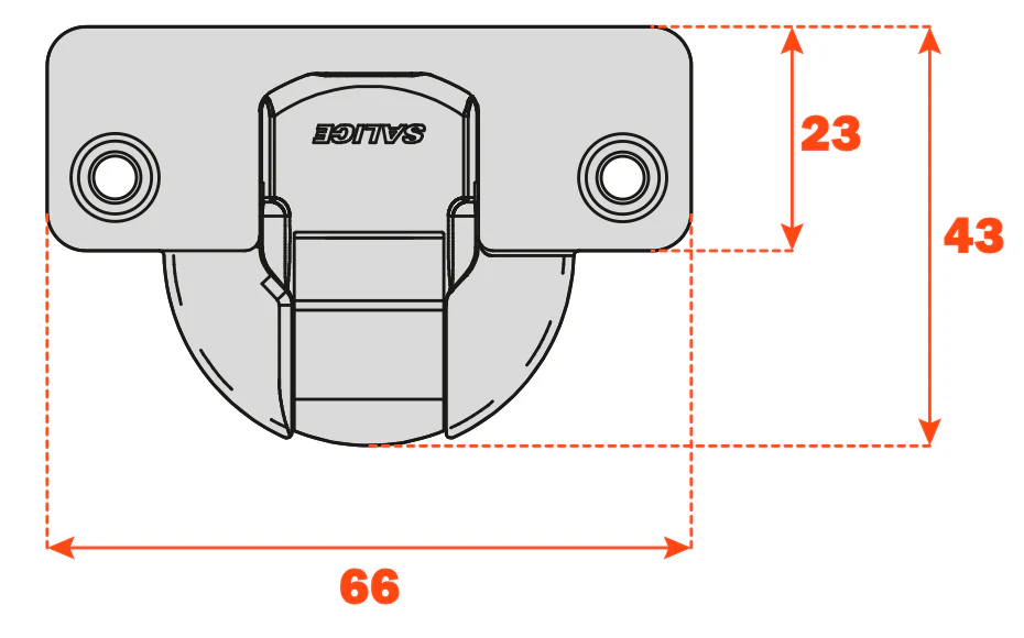 Salice 40mm Cup 94° Full Overlay Hinge - CNA7A99 - Image 3