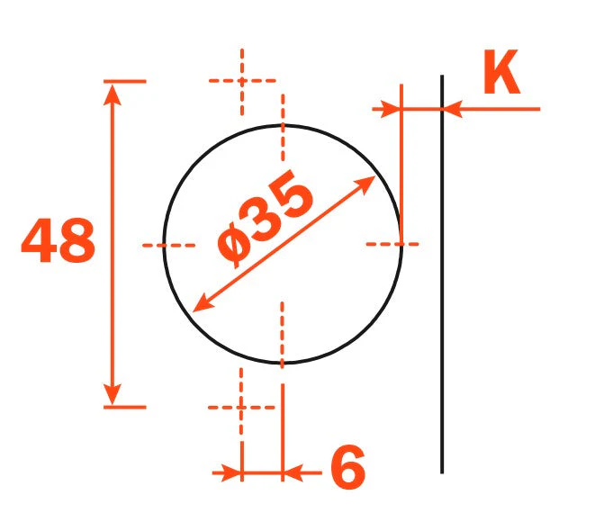 Salice Silentia+ Series 700 Soft Close Quarter Overlay 110° Hinge 48mm Centres - C7A6DE9 - Image 3